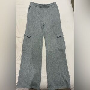 Flare Cargo Sweatpants